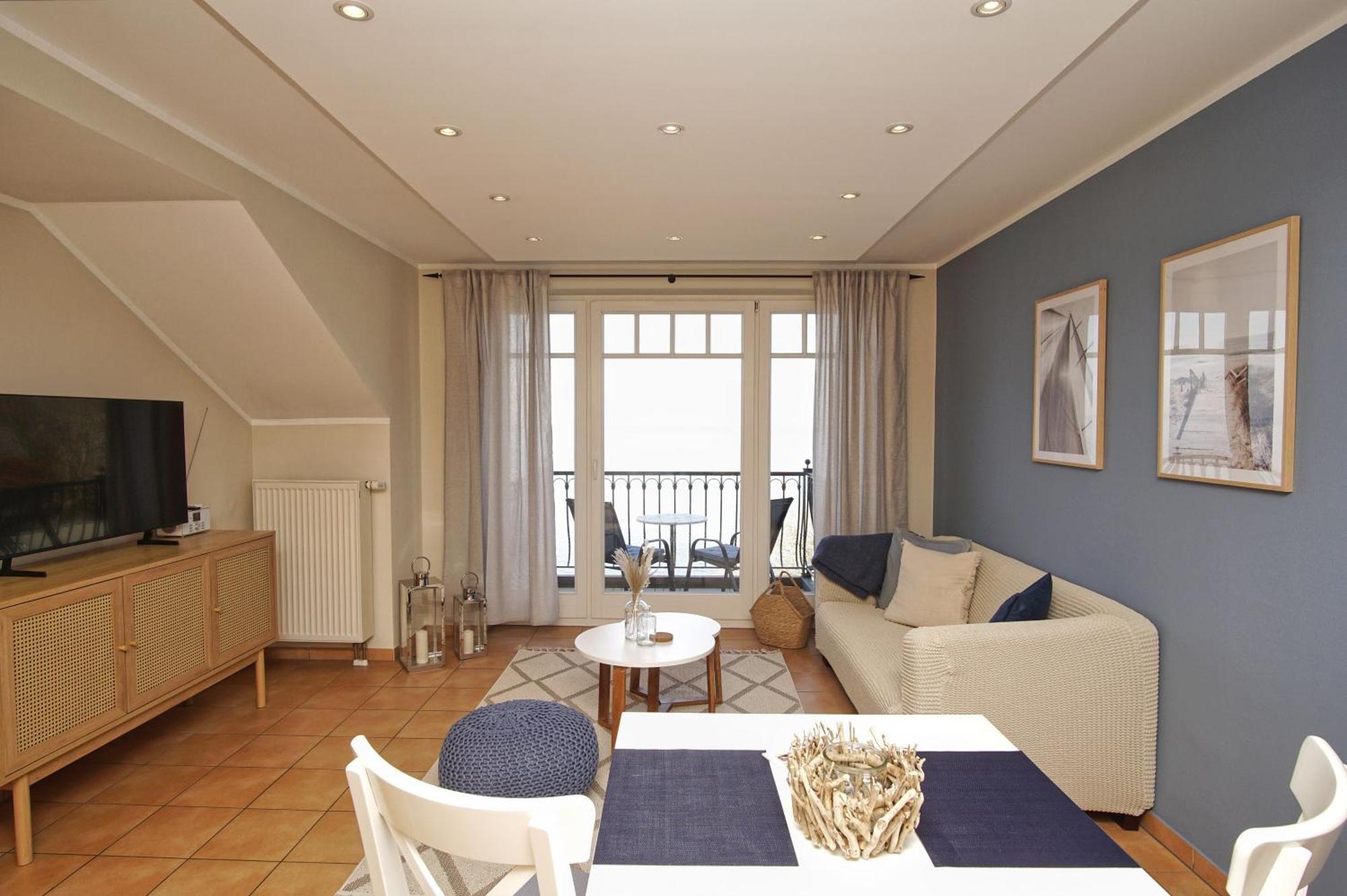 Ferienwohnung Mit Traumhaftem Meerblick - Haus Am Meer Fewo 10 Lohme Exterior foto